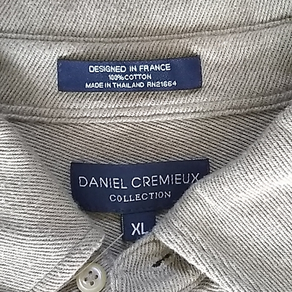 David Cremieux flannel button down shirt. - Picture 3 of 13